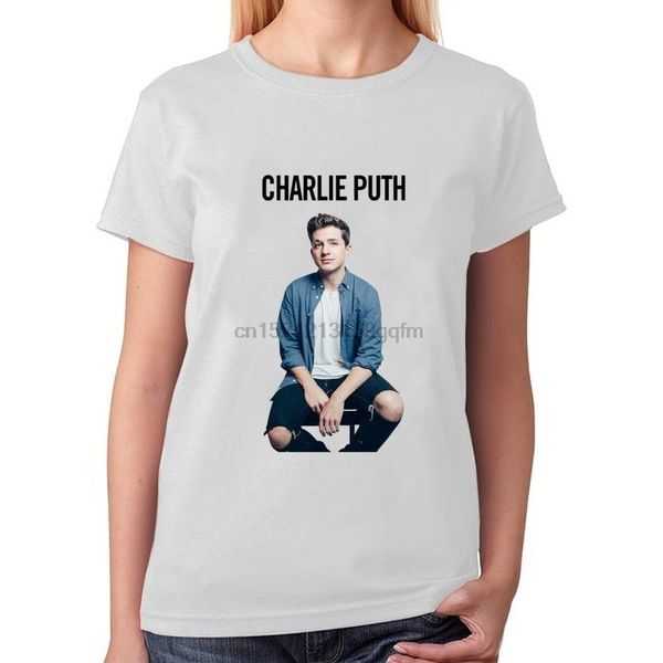 

женские чарли puth стендовые короткие футболки