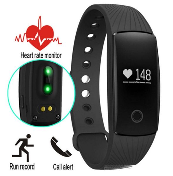 

fitbit bracelet id107 smart watch bluetooth 4.0 with heart rate monitor fitness tracker for android ios 7.1 phone ing
