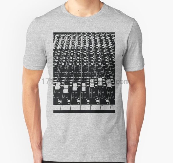 

men t shirt short sleeve edm sound mix board rave techno music t shirt women t-shirt tee