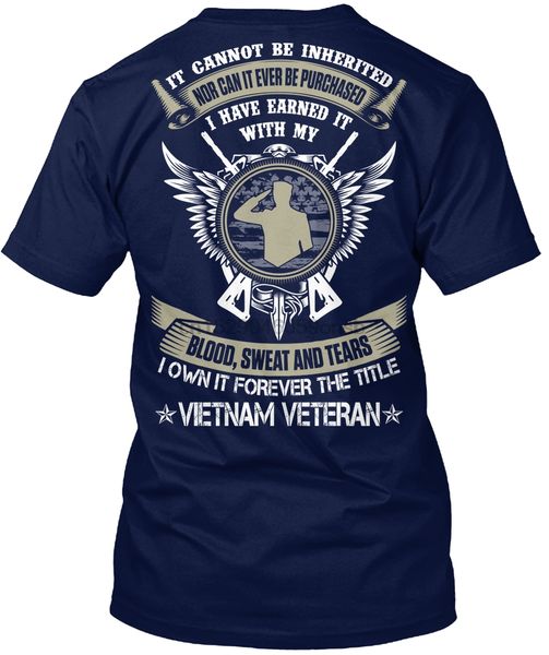 

men t shirt vietnam veteran - limited edition women tshirt