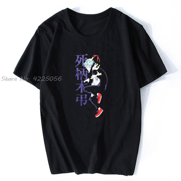 

anime harajuku streetwear shirt men tomura shigaraki t shirt new authentic official print men cotton tshirt tees streetwear