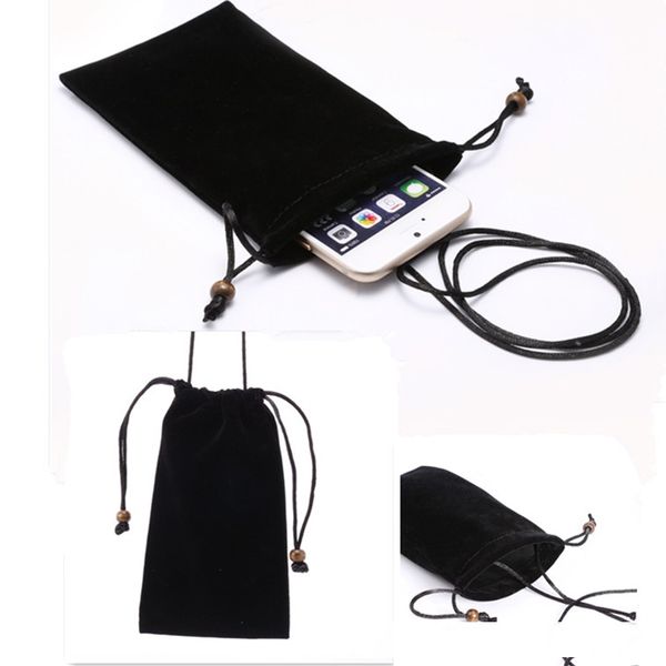 

universal phone case soft velvet pouch bag cases pockets 6 size for iphone for samsung htc lg moto huawei phone for tablet pc
