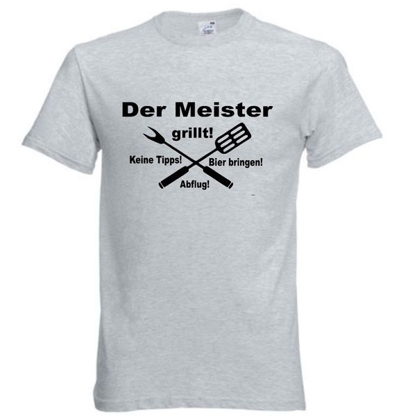 

2020 летняя мода hot t-shirt grillen grillfest fun spruch meister люстиг bedruckt футболочку