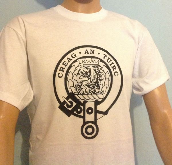 

maclaren clan , scottish badge scotland emblum, t shirt men ladys
