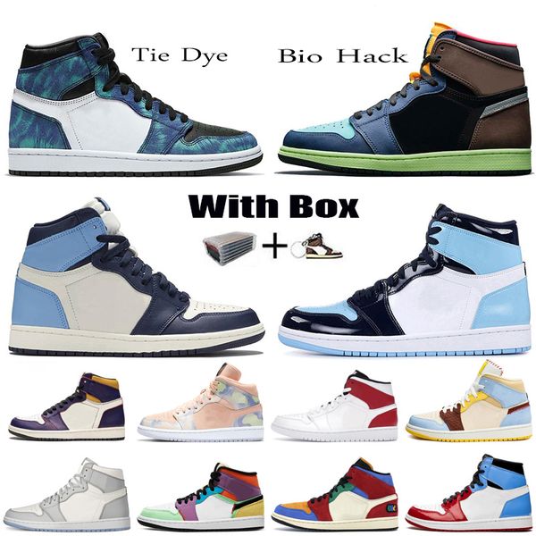 

1 high travis scotts bio hack obsidian men basketball shoes racerl blue unc 1s chicago banned bred toe men women sneakers trainers