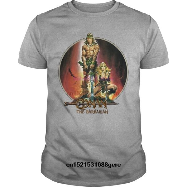 

2020 funny t shirt conan the barbarian tshirt men tee