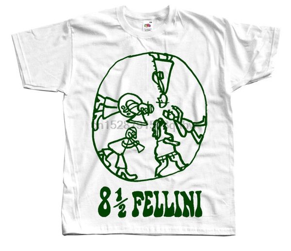 

8 1 2 v4 f fellini movie poster 1963 t shirt yellow all sizes s to 4xl