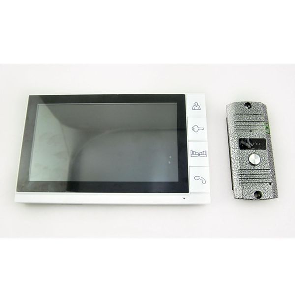 

new 9 inch big screen 8gb sd card video record door phone intercom system outdoor waterproof doorbell camera intercom door bell