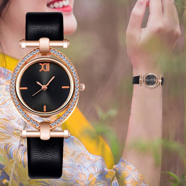 

wristwatches wj-9396 rhinestone wristwatch fashion women watches luxury diamond watch for female ladies quartz kol saati reloj luxe, Slivery;brown