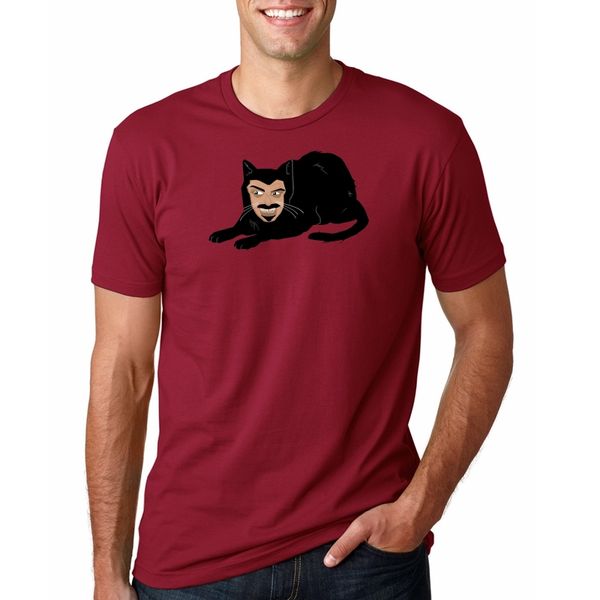 

2020 new arrival men's summer style fashion t-shirt vlad the cat casual t-shirt