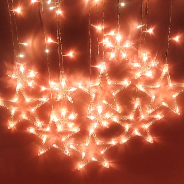 

новый интернет-красного супер большого пятиконечной звезды подвеска струны лампы партии украшение лампа 2,45 люстры люстры м плагин tjzcw