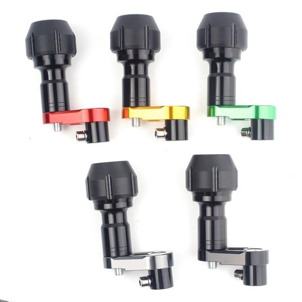 

1 pair motorcycle frame fairing guard crash slider falling protector for ninja 400 2020-2020 motor accessories aluminum