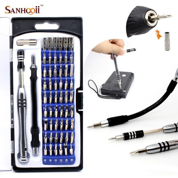 

универсальная 58in1 набор прецизионных отверток разберите repair tool kit 54bit драйвер для мобильного телефона computer electronic