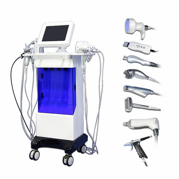 

microdermabrasion machine 8 in 1 water jet crystal diamond microdermabrasion peel machine + mym wireless derma pen