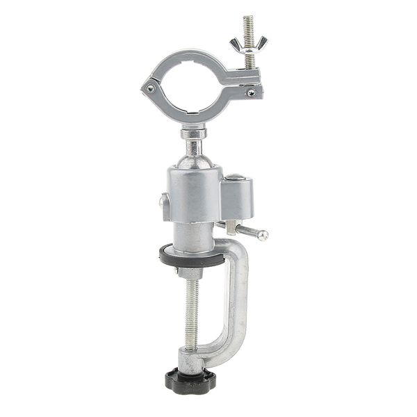 

360° clamp-on bench vise electric drill stand grinder holder rotating tools