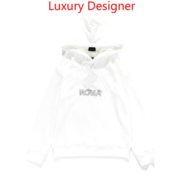 

fashion fw hoodies for men women sweatshirt with letters embroidery 2020 women hoodie homme pullovers streetwear hooded, Black