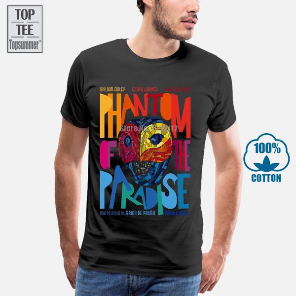

phantom of the paradise death records mask t shirt black s 5xl