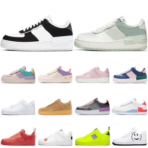 

force 1 af1 енщины платформы обувь кроссовки повседневная обувь скейтборд black aurora низкий тройной белый mystic navy фисташки frost мужск