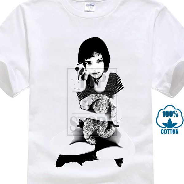 

leon matilda the professional jean reno movie film men women t shirt cool xxxtentacion tshirt brand shirts jeans print