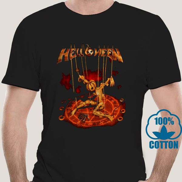 

4023a официальные лицензированный - helloween - hellbook майка пауэра майк другого о-образный вырез