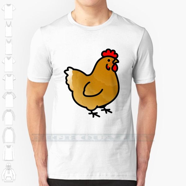 

chubby chicken custom design print for men women cotton new cool tee t shirt big size 6xl rhode island red chicken