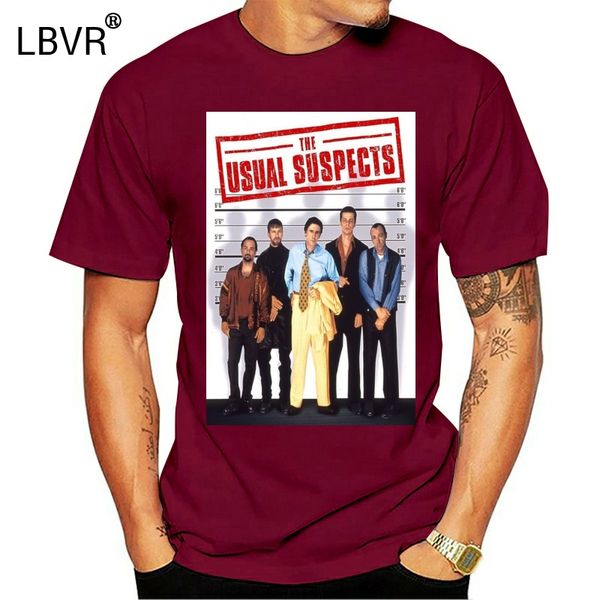 

подозрительные v1 movie poster 1995 dtg t-shirt white все размеры s-3xl summer o шеи топы футболочку