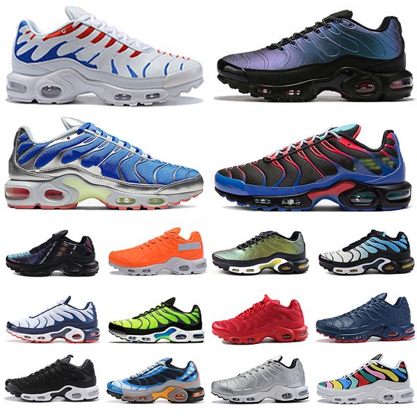 

ale parachute tn plus se running shoes triple black white throwback future psychic blue arctic chill mens trainers sneakers