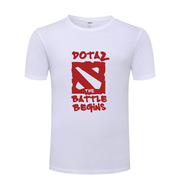 

battle begins dota dota2 game men's t-shirt t shirt men 2018 new short sleeve o neck cotton casual tee