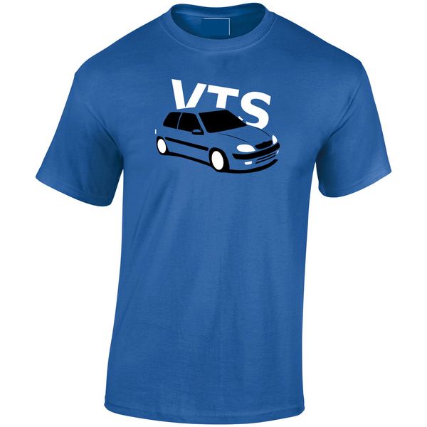 

2020 new summer style fashion t-shirt france classic car saxo vts inspired men's t-shirt