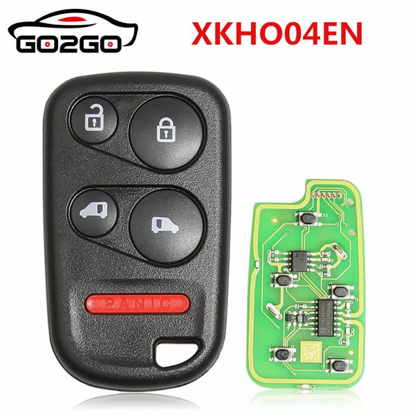 

xhorse xkho04en for h-onda wire separate 4 buttons remote key with sliding door button english version