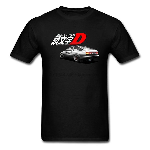 

initial d ae86 thunder tshirt corvette car styling auto cars funny t shirts japanese anime comic fashion streetwear