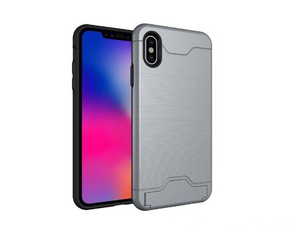 

cell mobile smart phone case with card slot armor case protection cover with kickstand case for moto g4 g5s g5s plus oppbag
