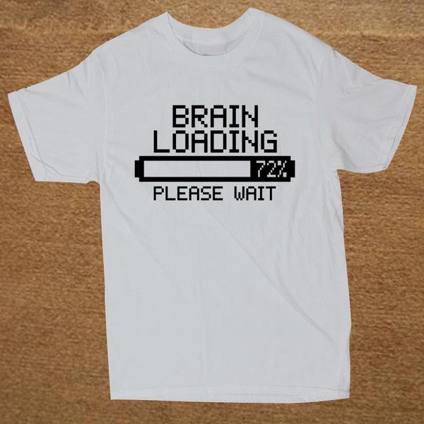 

мозг загрузка sarcastic смарт сарказм present пользовательские смешные футболка tshirt мужчины хлопка с коротким рукавом футболки лучшие тис