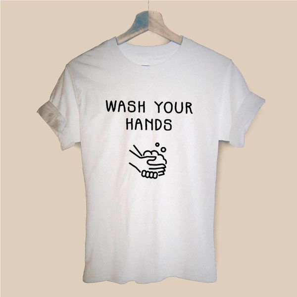

wash your hands quarantine t shirt social distancing shirts new arrival 2020 funny t shirt stay home shirt stay healthy