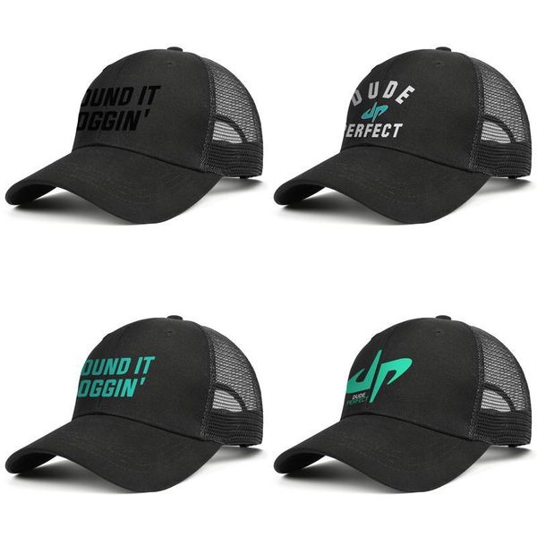 

dude perfect pound it noggin adjustable trucker cap fashion baseball hat vintage dad ball caps for men women logo cool symbol white dp, Blue;gray