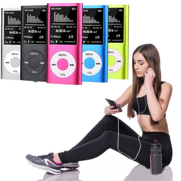 

mp3 music player hifi mp3 player digital lcd screen support voice recording fm radio recorder card reader