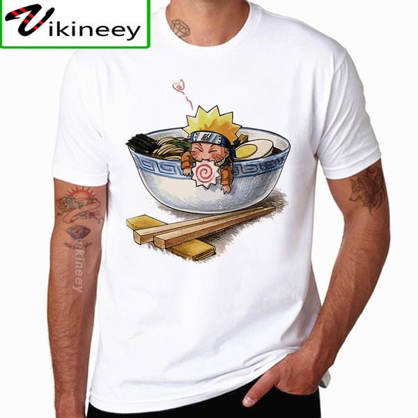 

eu size print naruto t shirt men print t-shirts fashion print t-shirts short sleeve streetwear o neck tees