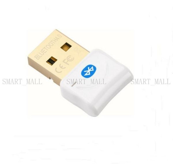 

new black / white bluetooth 4.0 dongles mini usb 2.0/3.0 bluetooth dongle adapters dual mode adapter csr4.0 for computer lappc