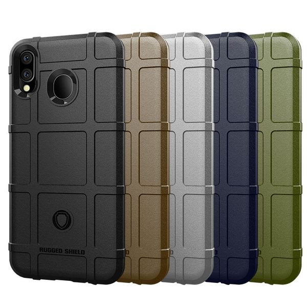 

360 degreeshockproof full body protection case for samsung m20 soft tpu thick solid armor tactical protective cover case