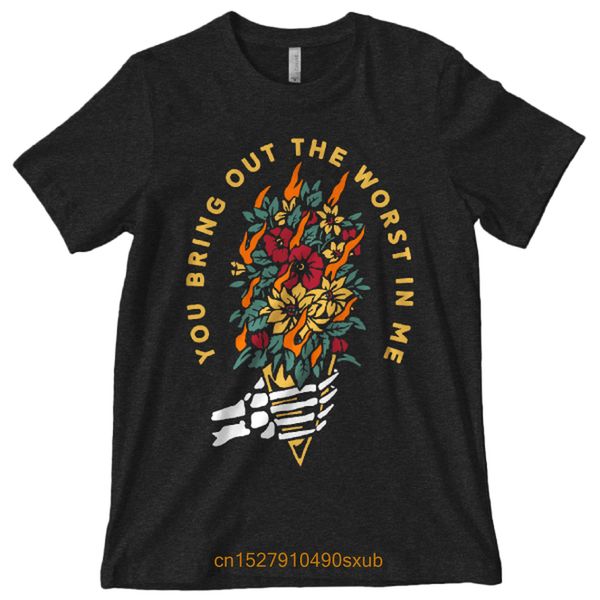 

men's print casual 100% cotton t-shirt popular the worst' shirt