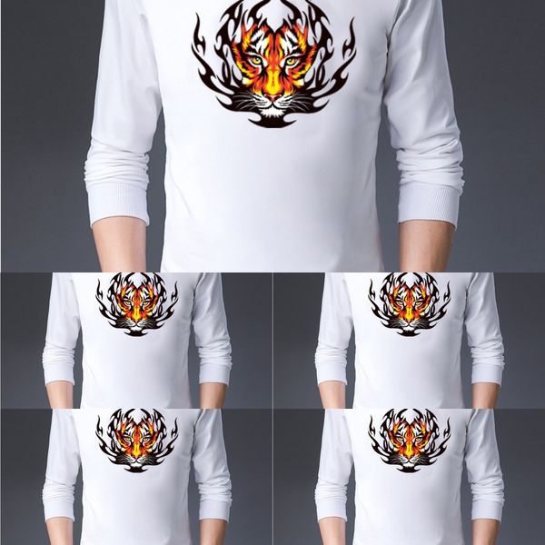 

большая красная круглая шея свитера мужской молодой и среднего возраст хлопка осенью новой футболка корейски футболки свитера top sweatercas, Black