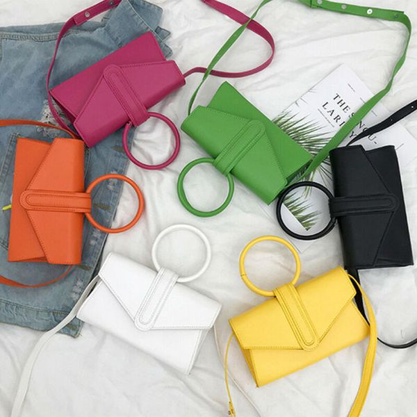 

женская кожа pu сумка crossbody магнитная застежка сумки простой мешок плеча сша