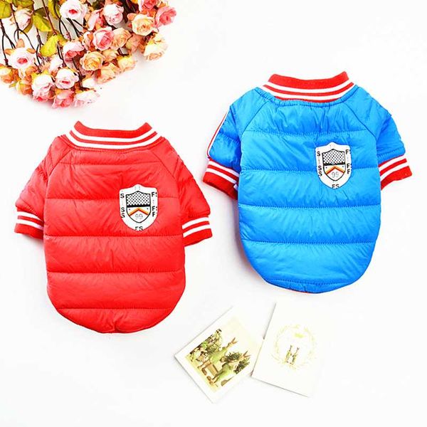 

warm dog clothes for dogs coat cartoon cotton dog jacket clothing winter clothes for roupa para cats pets clothing