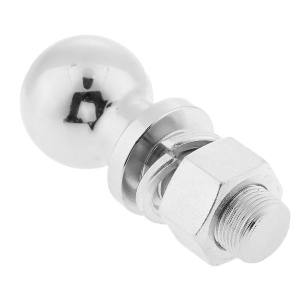 

trailer hitch ball in chrome - gross load 5000lbs ball 2'' shank 1