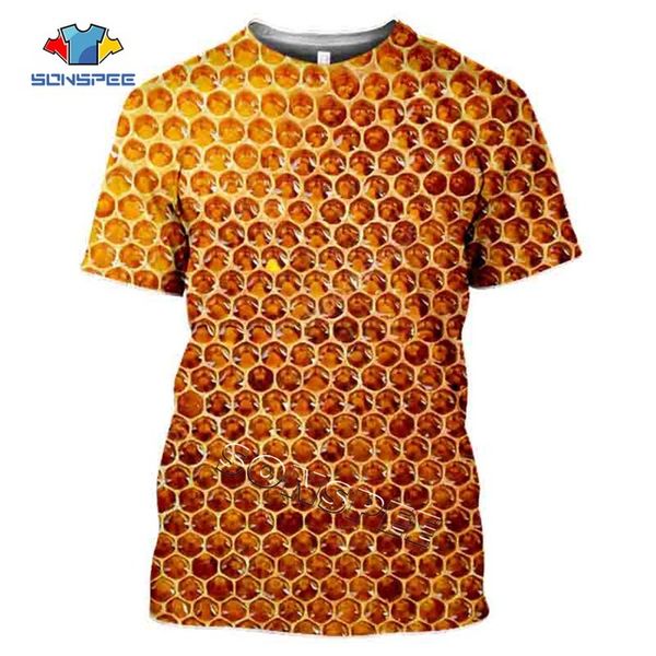

summer insect bee print 3d print shirts kawaii kawaii horror men clothing