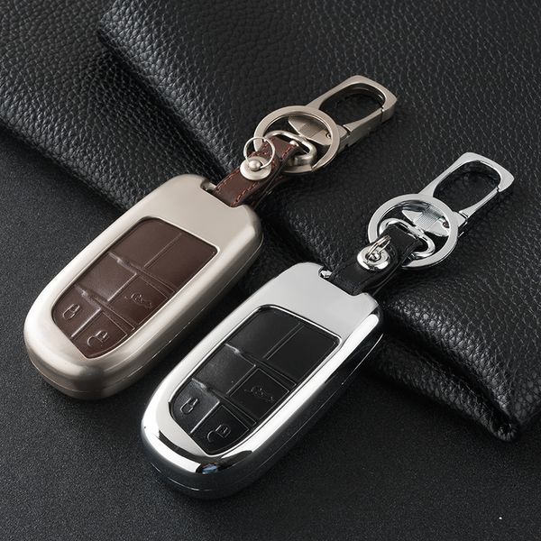 

ключевой набор сумка forjeep grand cherokee renegade cherokee цинковый сплав key оболочки крышки случая