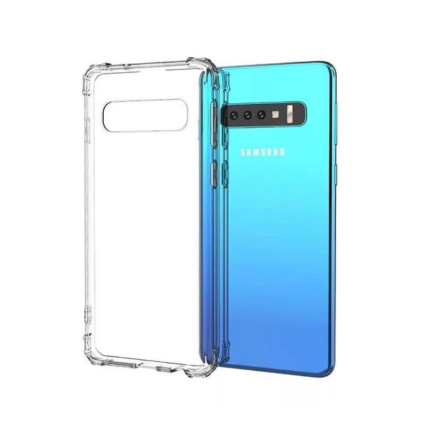 

for samsung s20 note 20 tpu transparent cases note8 9 10 s10 s10e/lite s10 plus s9 s9 plus air cushion back cover cases with opp
