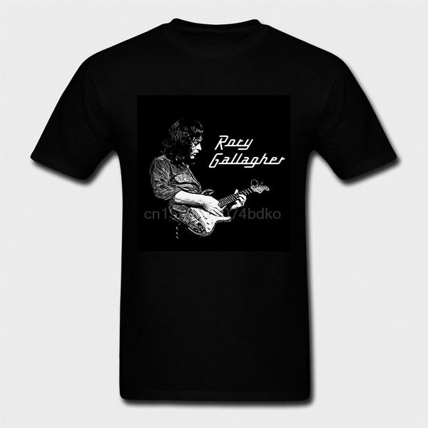 

rory gallagher mens black t-shirt