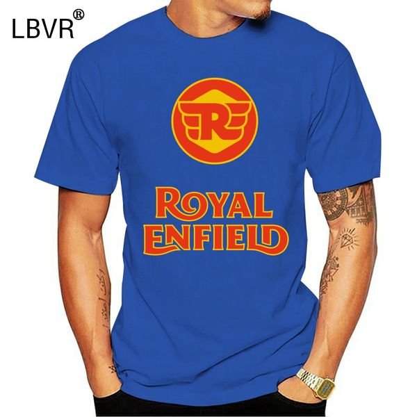 

royal enfield motobike байкер tee две стороны tshirt черный хлопок новые мужские футболки