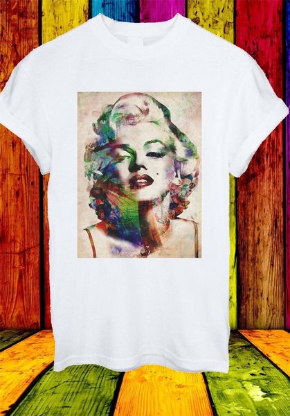

marilyn monroe american actress blonde famous men women t-shirt 658 funny tee shirt